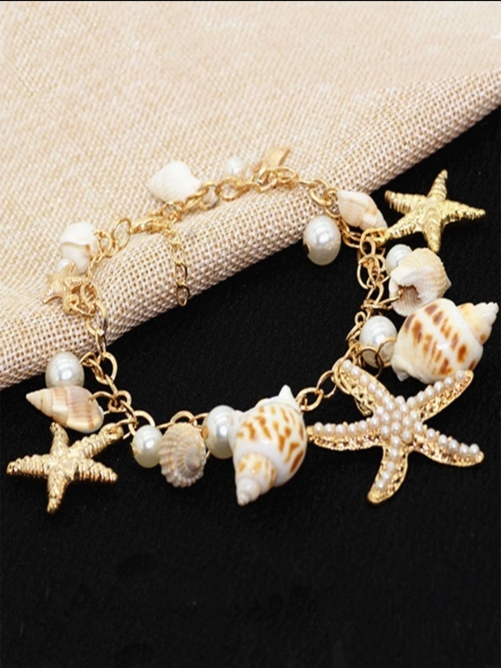 Costa Bella Seashell Charm Bracelet